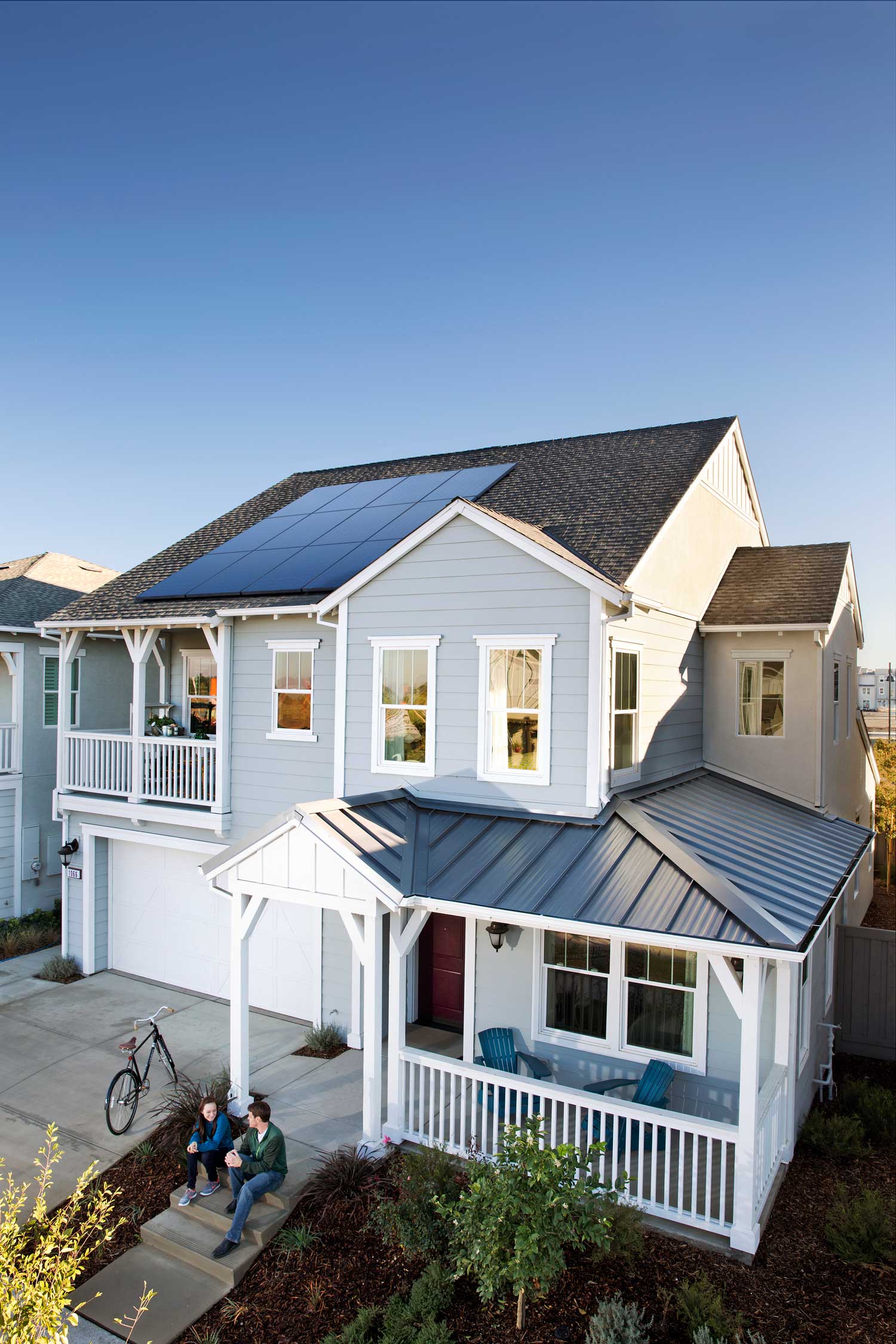 Beautiful Utah home powered by one of the best solar companies - SunPower by Custom Energy.